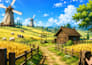 create custom anime ai landscapes in high quality